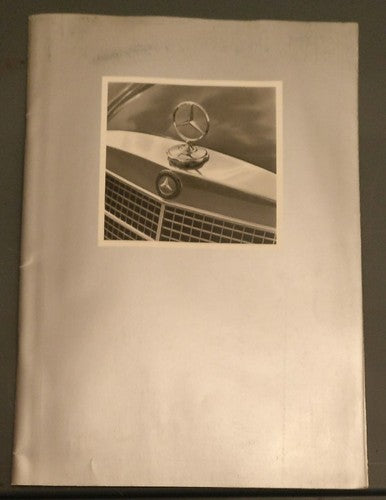 1971 Mercedes Sales Brochure History Production Se SL  C111 — photo 1