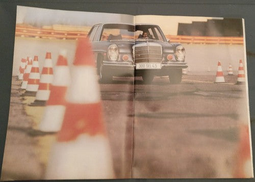 1971 Mercedes Sales Brochure History Production Se SL  C111 — photo 3