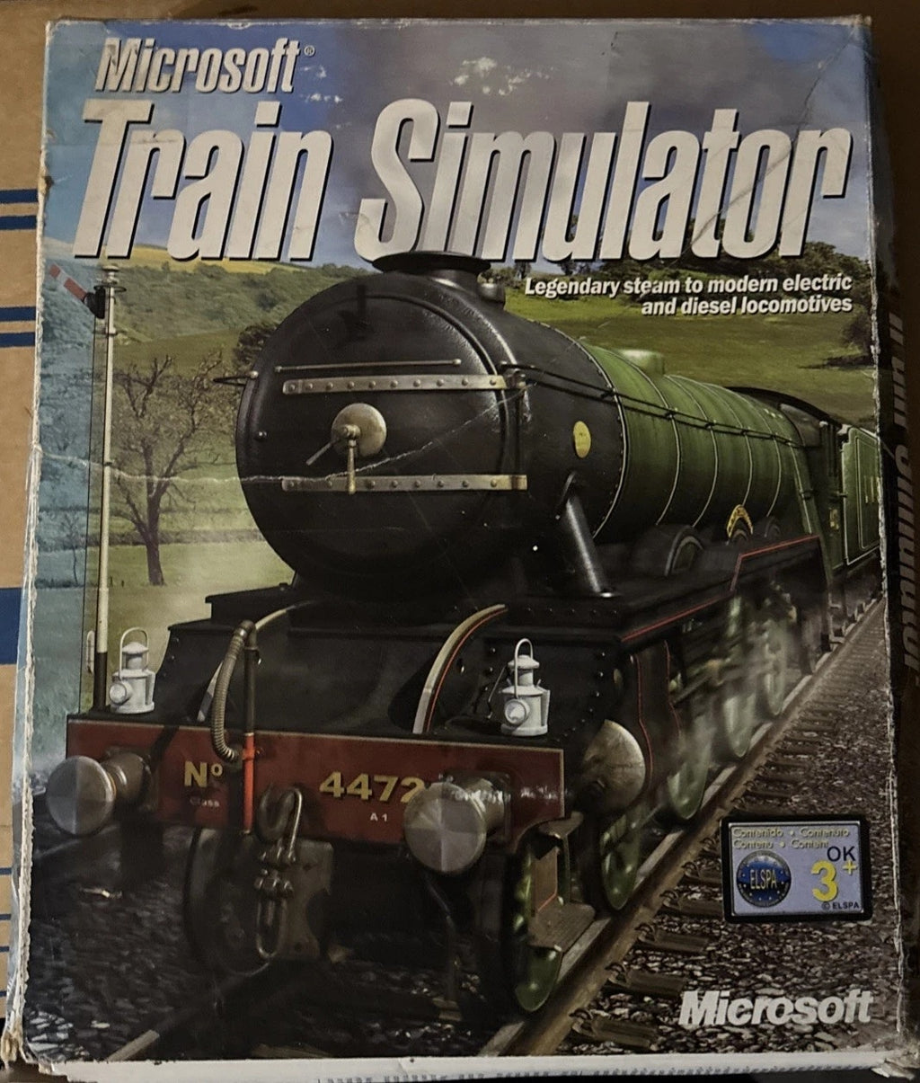 Microsoft Train Simulator PC Game Big Box Complete — photo 1