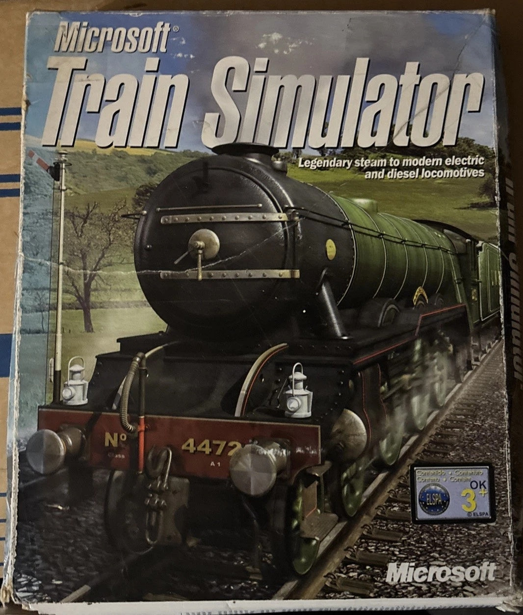 Microsoft Train Simulator PC Game Big Box Complete — photo 1