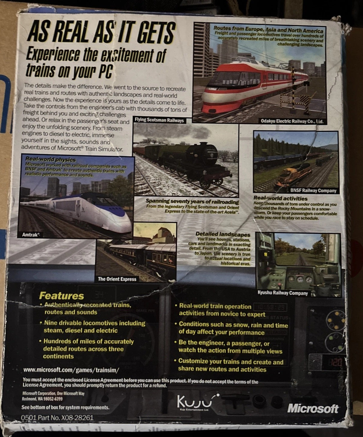 Microsoft Train Simulator PC Game Big Box Complete — photo 2