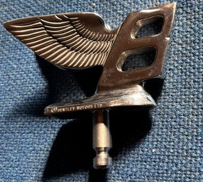GENUINE Bentley Flying B Radiator Mascot Bonnet Ornament Mark VI R Type S Series — photo 4