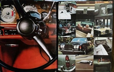 Rolls-Royce Silver Shadow Corniche Fold Out Brochure — photo 2