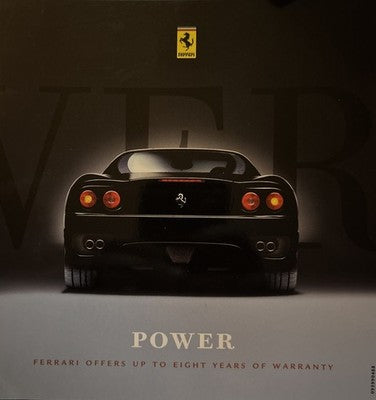 Ferrari POWER Used Warranty Information Handbook Brochure  Mid-2000s 360 355 456 — photo 2