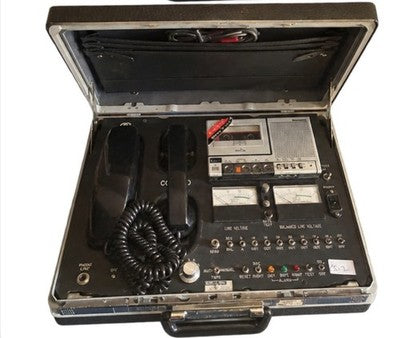 CCS CC-800 Wiretap Analyzer Cold War Spy Surveillance Recorder Case — photo 1