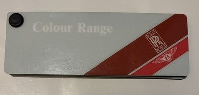 1993-96 Rolls Royce Bentley Paint Colour Sample Book TSD5298 Spirit Spur Turbo R — photo 2