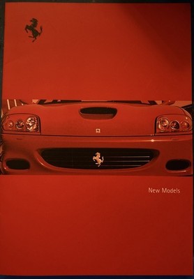 Ferrari "New Models" Brochure 2002 360 Modena Spider 575M 456 — photo 1