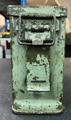 Vintage WWII US Military CANCO Cal .30 M1 Ammunition Box Steel Ammo Can — photo 13