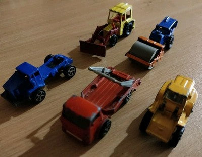 Corgi Juniors 1970's Job Lot Commercial Vehicles Tractor Skip Terex Ford — photo 2