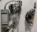 Genuine Nintendo Wii Composite AV Video Cable RVL-009 & Power Supply RVL-002 — photo 1