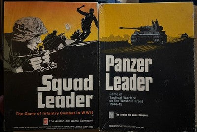 Squad Leader & Panzer Leader Bookcase Games by Avalon Hill — photo 1