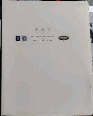 Rolls Royce & Bentley Press Pack 2000 Corniche Convertible Price Lists Sales — photo 1