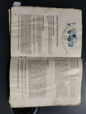 VW Volkswagen Bus Transporter T2 T1 1963 Operating Instruction Manual Handbook — photo 4