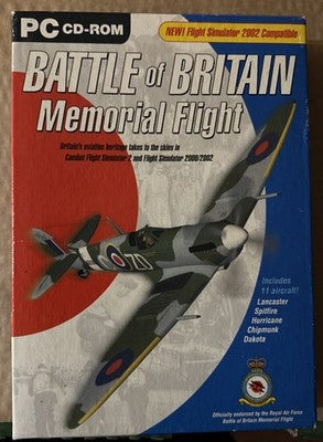 Battle of Britain Memorial Justflight PC DVD ROM Microsoft Flight Simulator BBMF — photo 1
