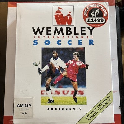 Wembley International Soccer Amiga - RARE 1MB Floppy Disk Version Complete — photo 1
