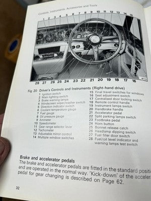 Rolls Royce Bentley Corniche Coupe & Convertible Handbook Owners Manual ORIGINAL — photo 4
