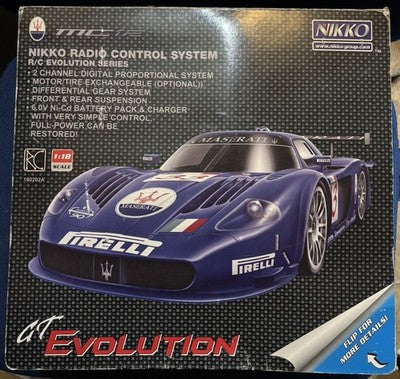 Nikko 1:18 Scale R/C Evolution Series Maserati MC12 GT 180202A NEW BOXED RARE — photo 1