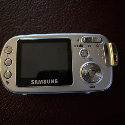 Samsung Digimax A40 Digital Camera Silver TESTED WORKING — photo 2