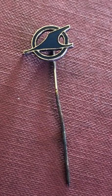 Vintage Deutscher Aero Club DAeC German Aero  Enamel Wing Sweetheart Badge — photo 1