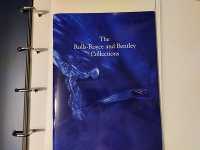 Rolls Royce Silver Seraph Delivery Pack Brochure Folder Binder Buildsheet — photo 10