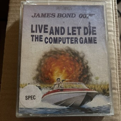 LIVE AND LET DIE James Bond - Sinclair ZX Spectrum Game — photo 1