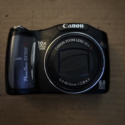 Canon PowerShot SX100 IS 8.0MP Digital Camera SPARES/REPAIR — photo 1