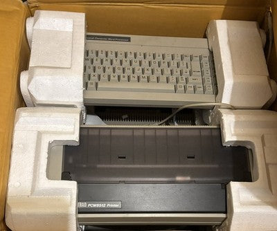 Amstrad PCW8512 Vintage Computer 512K PC  Boxed + Printer & Keyboard — photo 3