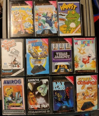 Job Lot Bundle 11 x Commodore 16 & Plus 4 Games Supergran Molecule Man BMX etc.. — photo 1