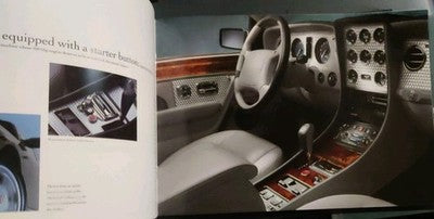 1997 Bentley Sales Brochure - Continental R Continental T Azure English — photo 2