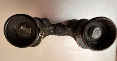 1940 German Military WWII Carl Zeiss Jena 6x30 Dienstglas H/6400 Binoculars WW2 — photo 4