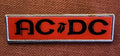 AC/DC Vintage 1980s Metal Pin Badge Classic Rock Metal — photo 1