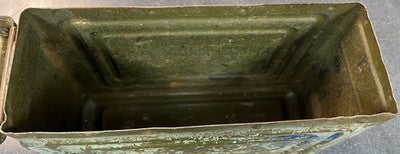 Vintage WWII US Military CANCO Cal .30 M1 Ammunition Box Steel Ammo Can — photo 7