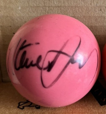 Steve Davis (Pink Ball) - Signed Snooker Ball — photo 1