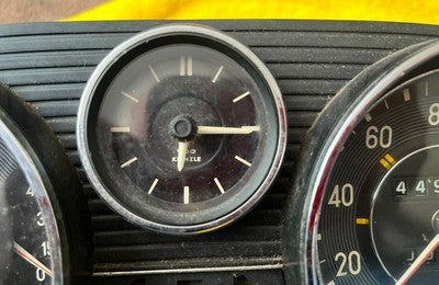 Mercedes W108 280SE 4.5 280SEL Dashboard Instrument Cluster Speedo 160MPH — photo 6
