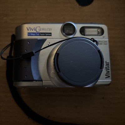 Vivitar Vivicam 3735 2000s Digital Camera 3.3MP 3X Optical Zoom CCD RARE — photo 1