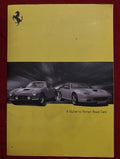 Ferrari - A Guide To Road Cars UK RHD Price List Brochure up to 2003 — photo 1