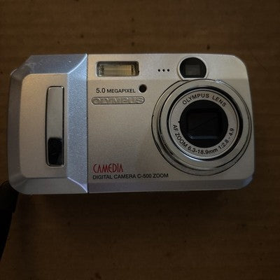 Olympus C-500 D-595 Zoom 5.0MP Digital Compact Camera CCD - Tested & Working — photo 1