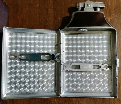 Ronson Mastercase Cigarette Lighter & Case USAAF WW2 — photo 4