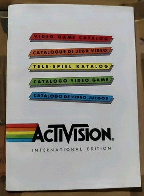 Activision Video Game Catalogue Atari 2600 1983 EAG-940B — photo 1