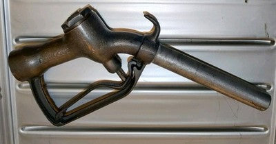 Vintage McDonald Brass Petrol / Gas Pump Trigger Nozzle — photo 3