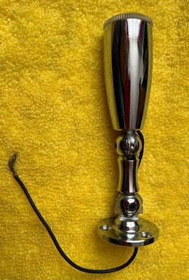 Jaguar Dashboard Map Reading Light - 3-Hole Round Base XK Mk VII, Mk VIII, Mk IX — photo 3
