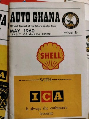 Job Lot of 9 x Vintage Auto Ghana - Ghana Motor Club Rally Magazines Programmes — photo 4