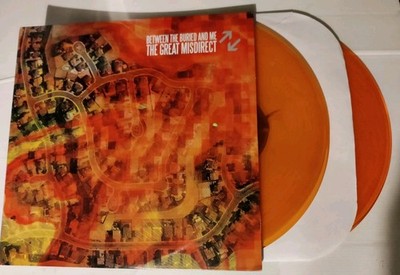 Between The Buried And Me - The Great Misdirect VINYL RECORD LP ORANGE CLEAR — photo 1