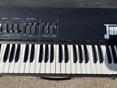 1974 Crumar Jazzman Vintage Analogue Synthesizer Piano Keyboard Synth — photo 4