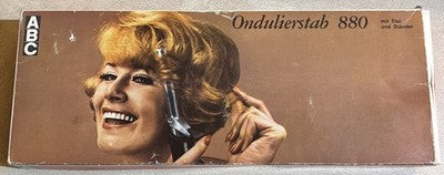 ABC Ondulierstab 880 Vintage 1960s/70s German Hair Curling Iron NEW OLD STOCK — photo 1