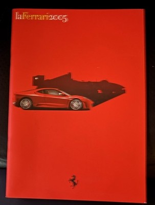 La Ferrari 2005 Official Company Car Brochure 2238/05 F430 575M 612 Superamerica — photo 1