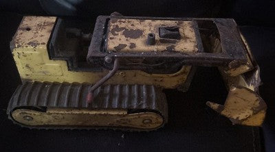 Vintage 1974-75 Tonka T-6 Tracked Bulldozer 41240 Pressed Steel Toy Dozer — photo 4