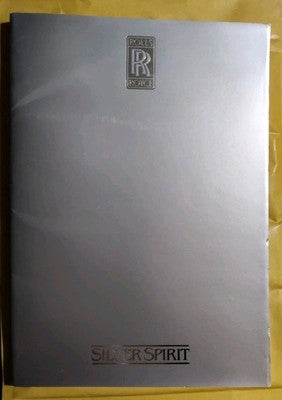 Rolls Royce Silver Spirit / Bentley Mulsanne Brochure 1981 USA MARKET — photo 1
