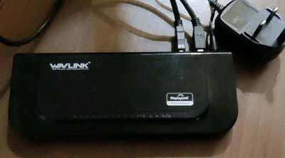 WAVLINK WL-UG39DK4 USB 3 Video & Network HDMI Laptop Docking Station w/ PSU — photo 1
