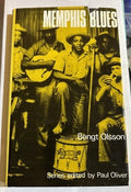 Memphis Blues - Bengt Olsson - Paul Oliver Blues Series 1st Edition HARDBACK — photo 1